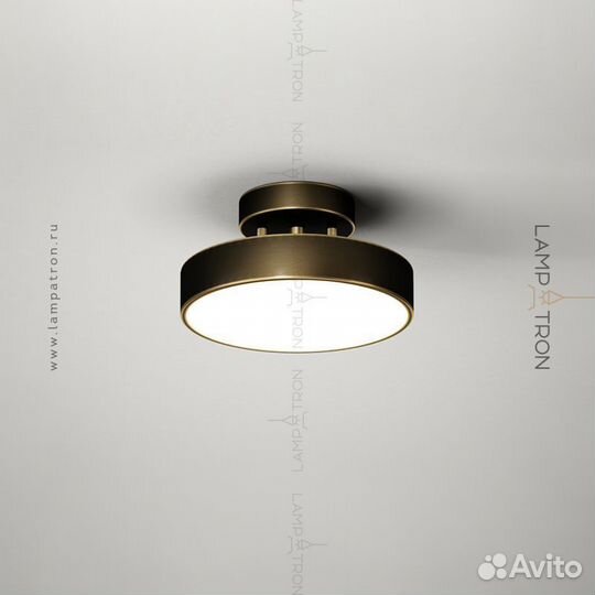 Потолочный светильник tenn C Размер M. Цвет Латунь tenn-c-m-brass