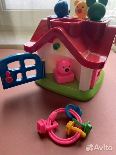 Игрушка Домик сортер логический теремок
