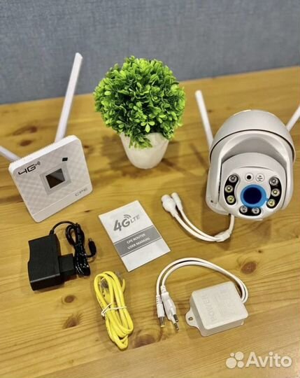 Комплект камера wifi и 4 G роутер
