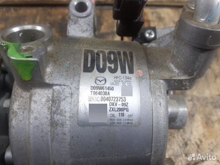Компрессор кондиционера Mazda Mazda 6 GJ с 2013 г