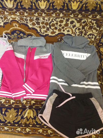 Вещи пакетом на девочку 140 146