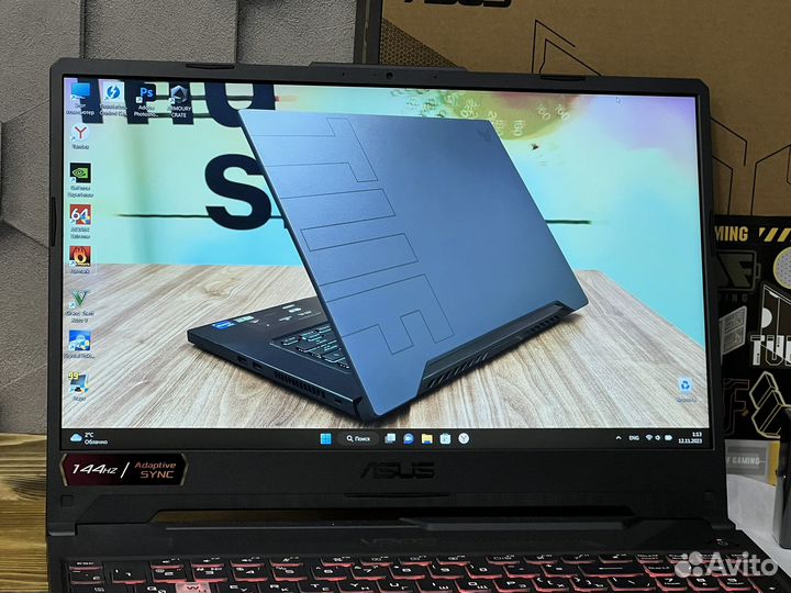 Новый 2023 Asus TUF/RTX/144гц FHD IPS/Ram16гб/SSD