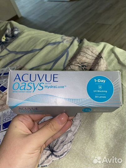 Линзы acuvue oasys однодневные