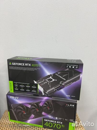 Видеокарта PNY geforce RTX 4070ti 12gb новая