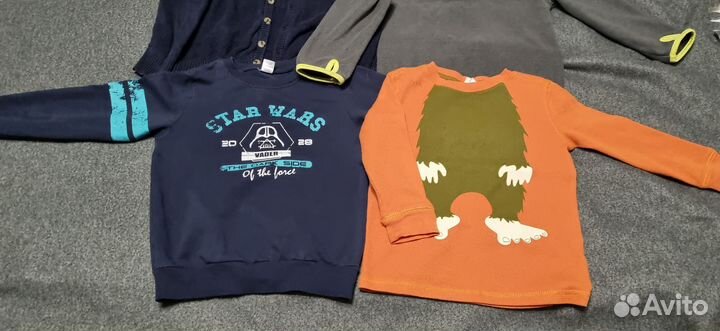 Кофты пакетом, 4-5 лет