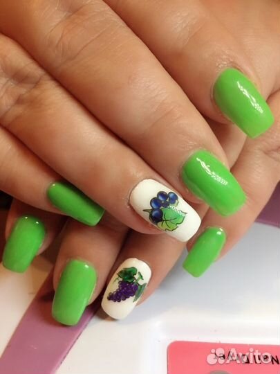 Наращивание ногтей за час с выездом