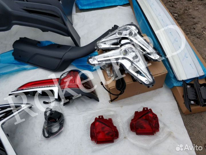 Обвес LX570 из 2007-2015 в 2016 год