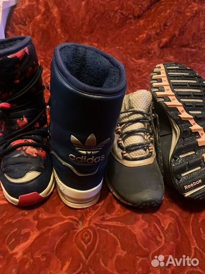 Сапоги, кроссовки зима р. 36