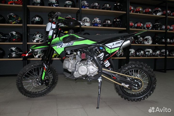 Питбайк K2R PF 190 17/14 (Green/Black)