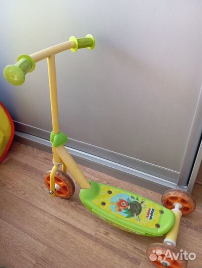 Самокат детский трехколесный