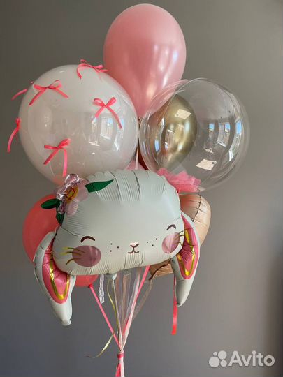 Воздушные шарики. Гелиевые шары на выписку