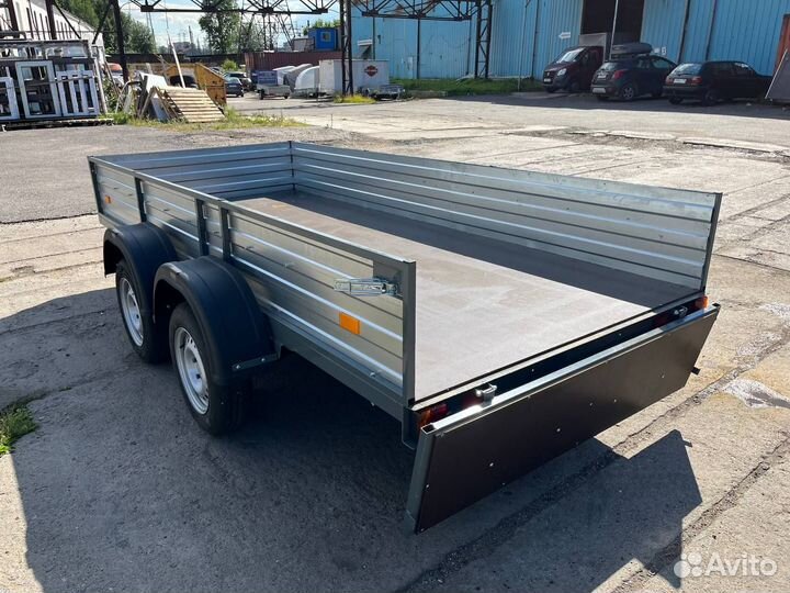 Прицеп двухосный Мустанг 3.5х1.5 м (самосвал)