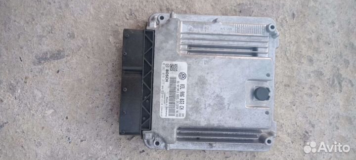 Блок управления двигателем vw t5 caac