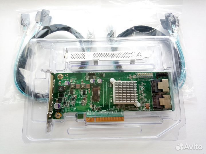 HBA Контроллеры LSI SAS 9211-8i с 2 кабелями