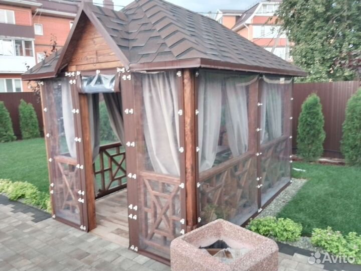 Окна на беседки