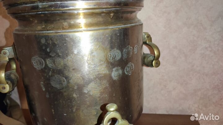 Самовар Шемариных 7л (поставщики Шаха Персидского)