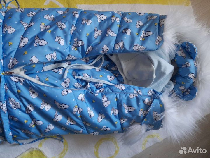 Комплект на выписку для мальчика