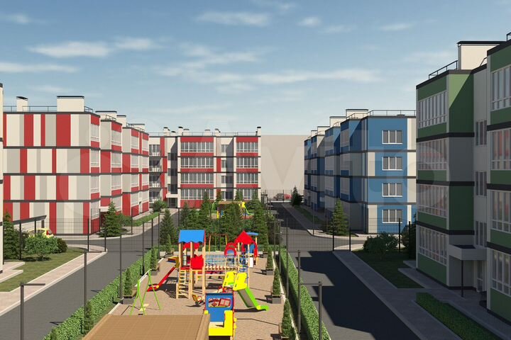 1-к. квартира, 70,1 м², 4/4 эт.