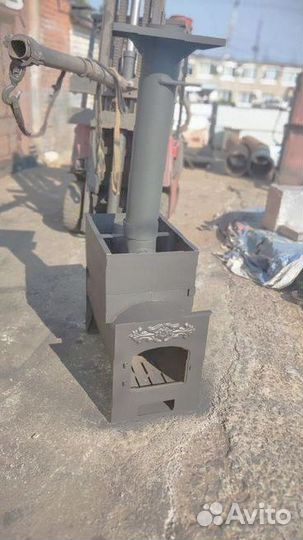 Банная печь Эконом 60 см толщина 9мм