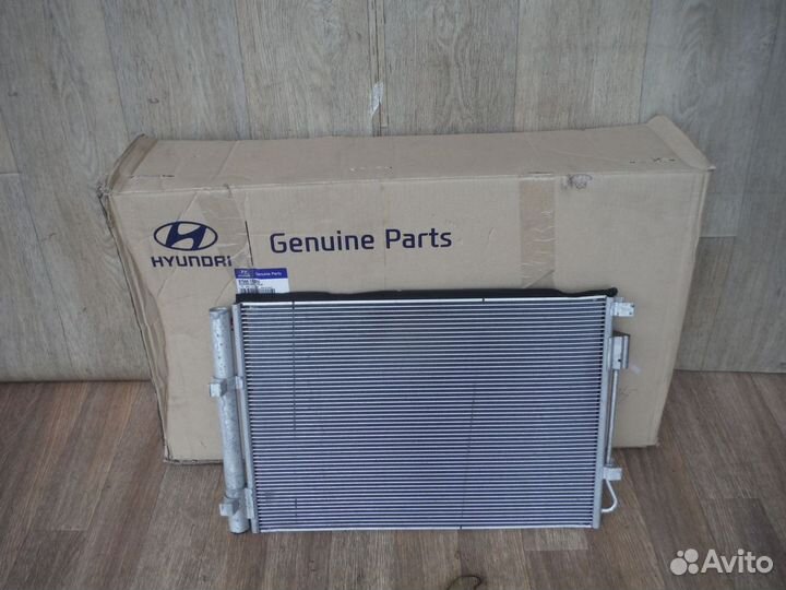 Радиатор кондиционера Hyundai Solaris 2014