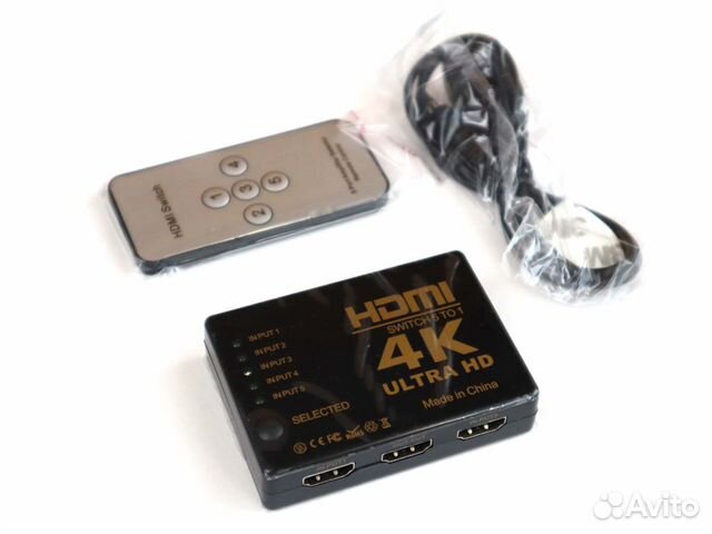 Hdmi Switch 5x1 4k