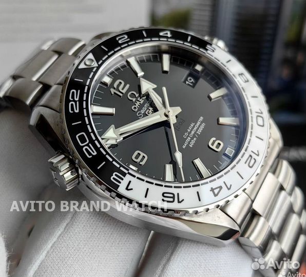 Часы мужские Omega Planet Ocean GMT видеообзор