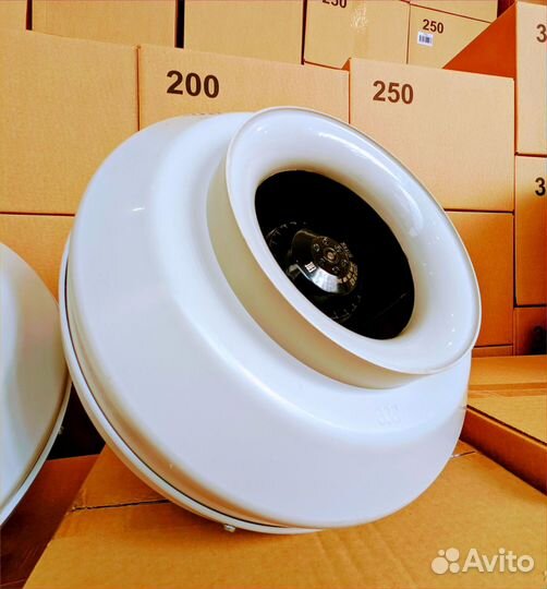 Канальный вентилятор 100-315мм приточный