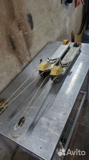 Лыжи роликовые СССР