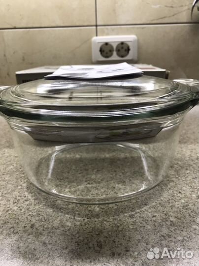 Стеклянная форма многофункциональная (новая)