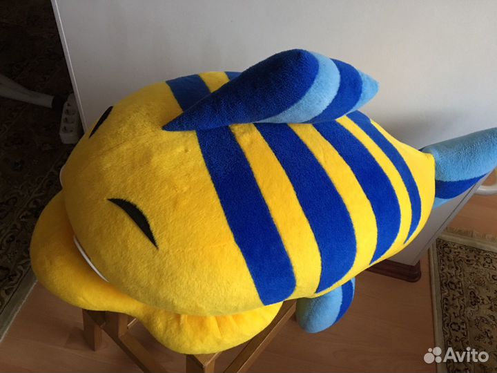 Рыбка Флаундер мягкая игрушка