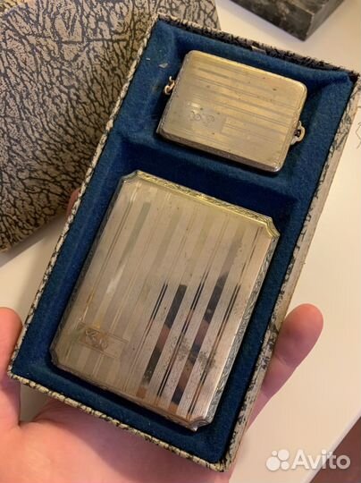 Портсигар и спичечница EAM 1930-ые, США
