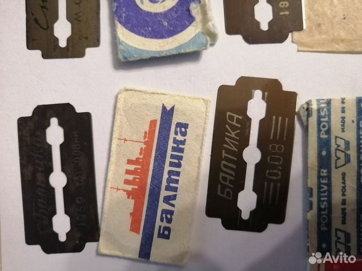 Лезвия для бритвы хх век