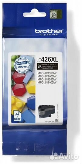 Картридж Brother LC426xlbk 1482781