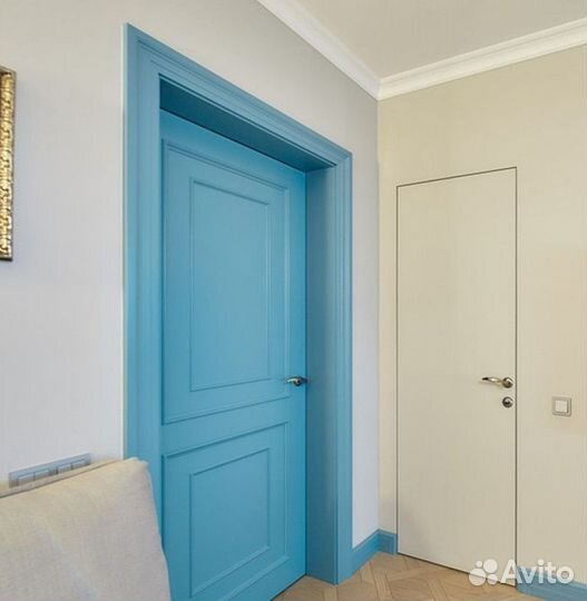 Дверь скрытая под отделку