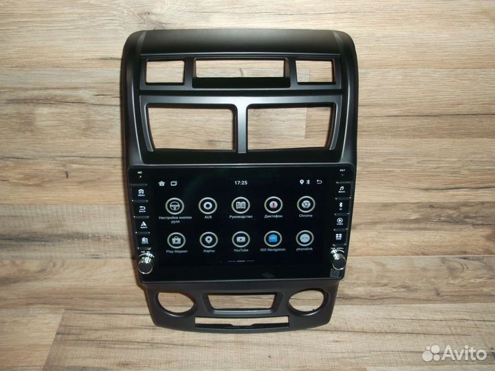 Магнитола Kia Sportage 2 Android физические кнопки