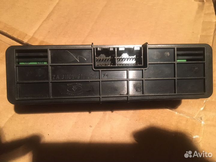 Блок управления печкой газель бизнес, волга 31105