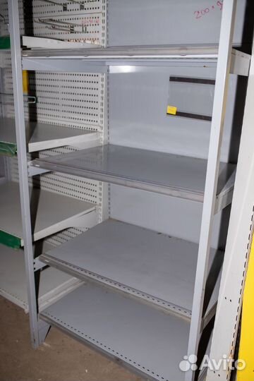 Стеллаж металлический торговый для магазина