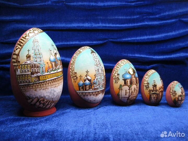Яйцо пасхальное пятиместное
