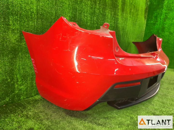 Бампер задний mazda axela