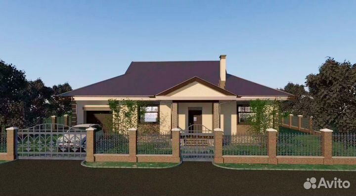 Домокомплект 250 кв.м. из теплоэффективных блоков