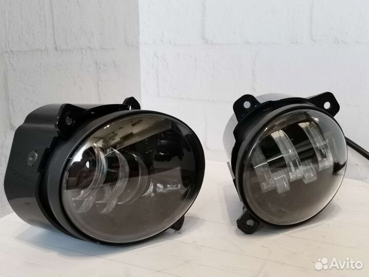 Яркие противотуманные фары LED Гранта Ларгус 50W