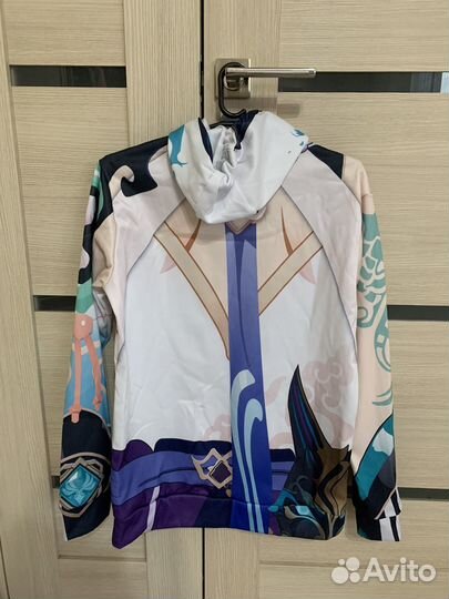 Аниме косплей Геншин Сяо мерч толстовка худи