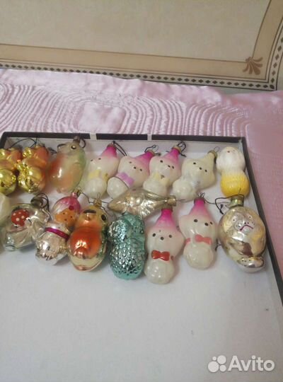 Елочные игрушки СССР