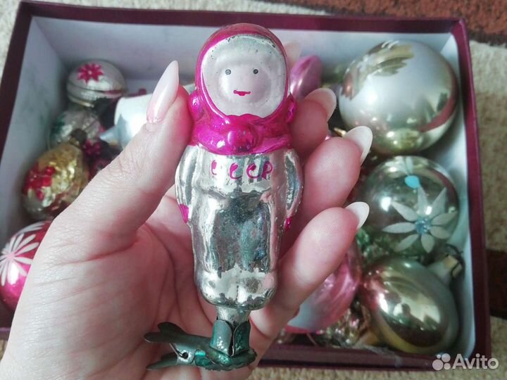 Елочные игрушки СССР