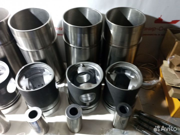 Поршень, гильза, палец, рез.кольца вольво