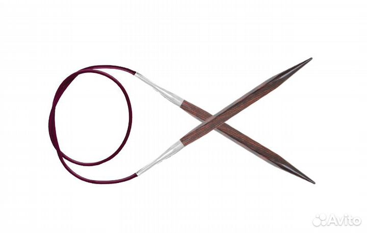 Спицы круговые Cubics KnitPro, 80 см, 6.00 мм 253