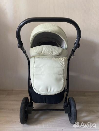 Коляска 2 в 1 Indigo эко кожа