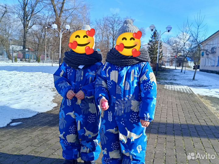 Зимний комбинезон для мальчика 110