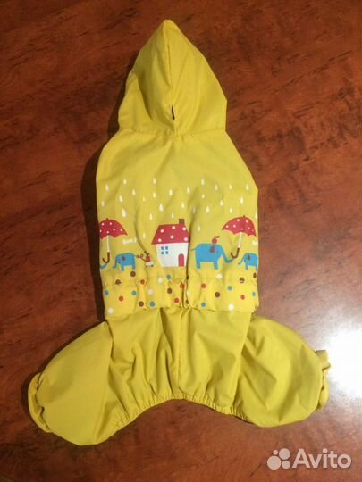 Дождевик новый для маленькой собачки