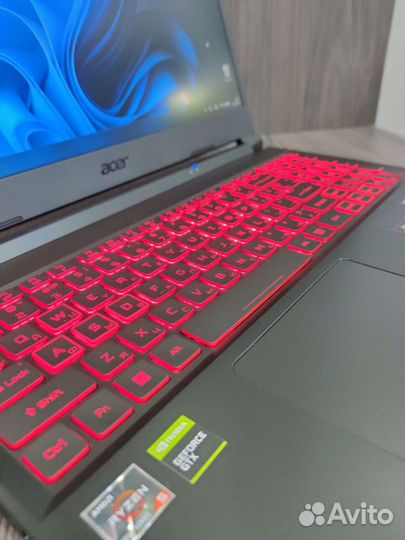Игровой Acer Nitro 5 5600H/16Gb/512Gb/1650 новый